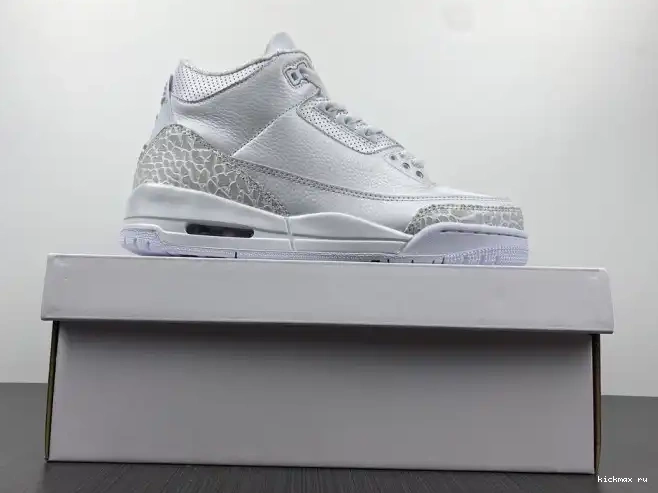 Rep Retro PS Air White' 'Triple 3 Jordan 429487-111 0620
